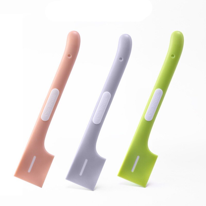 Cat Canned Food Spoon Pet Food Mixing Spoon Scraper Pet Feeding Tools Long Handle Scoops For Dogs Cats Feeding Bowl