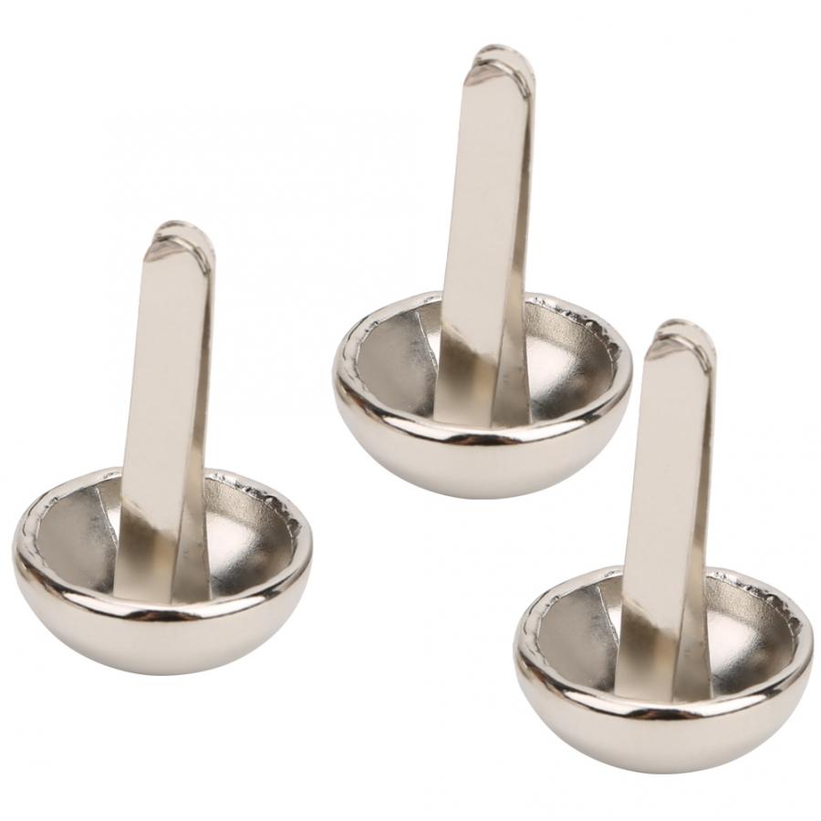 Remache en forma de seta de aleación de Zinc, decoración artesanal de 15MM, remaches de tuerca para bolsa, zapatos, sombrero, accesorios de ropa, 50 Uds.