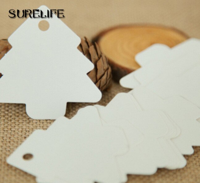 1000pcs DIY Kraft Paper Christmas Tree Tags Hangin... – Vicedeal