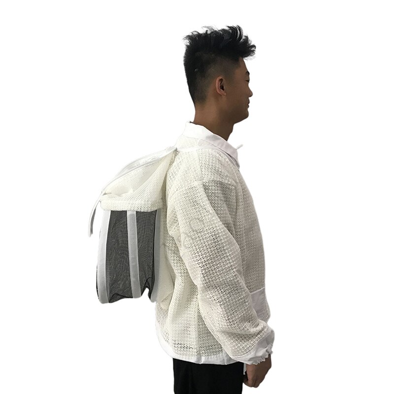 1 zestaw kombinezon pszczelarski pszczelarz kostium z maską kombinezon pszczelarski pszczelarstwo odzież wentylacja pszczoła ubrania narzędzia pszczelarskie