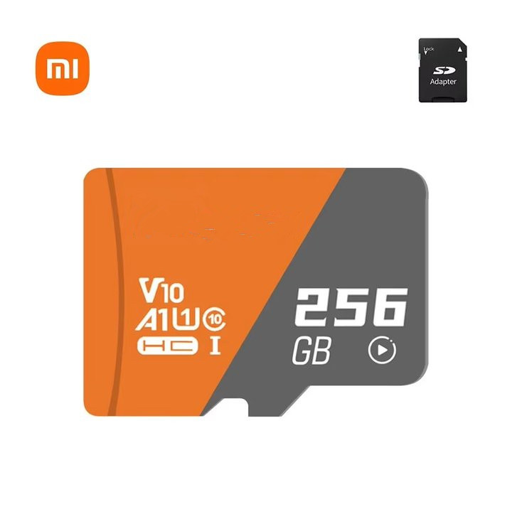 Xiaomi 2TB TF SD-kaart Geheugenkaart Hoge snelheid TF / SD 128GB 256GB 512GB 1TB Mini-geheugenkaart Klasse 10 voor camera / telefoon 2025 NIEUW: WHITE