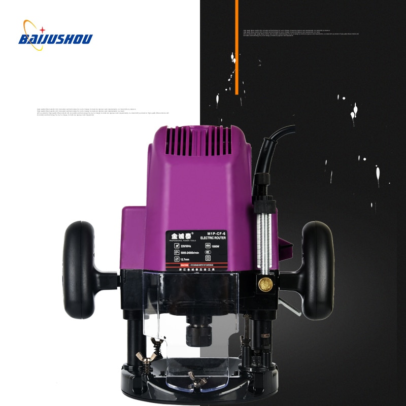 Electric Router Wood Router Bakelite Milling Industrial Trimming Machine Trimmer