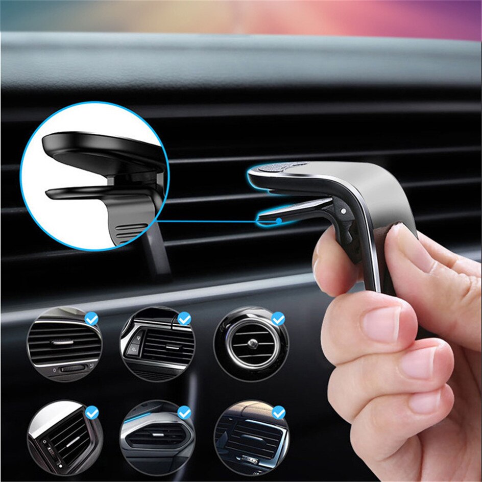 360 Magnetic Car Phone Holder For Bmw E46 E90 E60 F10 F30 E39 E36 For iPhone 11 X Xiaomi Note10 GPS Metal Air Vent Mount Stand