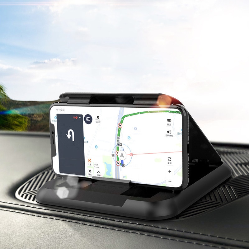 Auto Mobiele Telefoon Houder Dashboard Steken Gps Navigatie Dashboard Universele Stand Mount Bracket Auto Accessoires