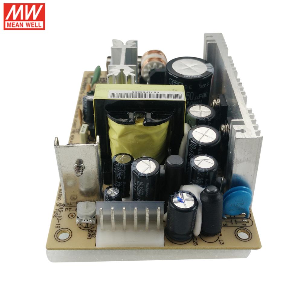 MEAN WELL PT-65C 65W Triple Output Switching Power Supply 110V/220V AC to 5V 15V -15V DC 5.5A 2A 0.5A PCB type open frame SMPS