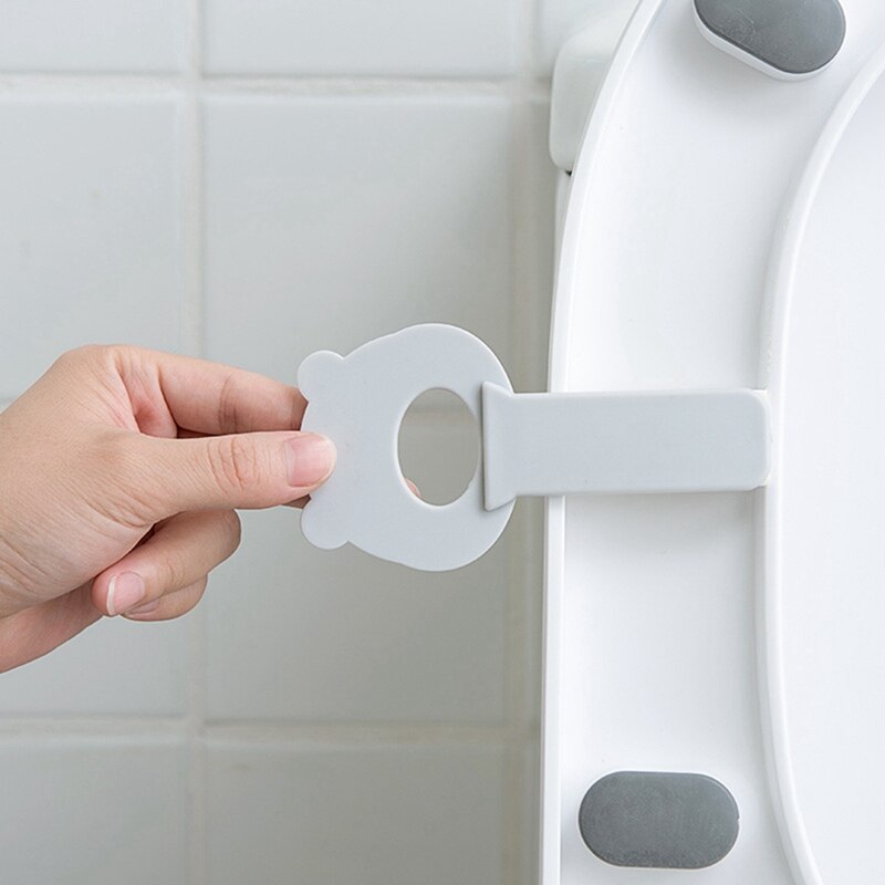 2 stuks cartoon toiletdeksel draagbaar toiletklepapparaat toiletdekselhefapparaat badkamer draagbare handgreepzitting accessoires