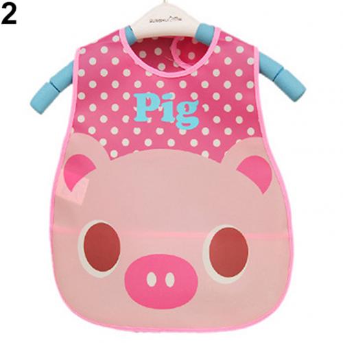 Bébé garçon fille enfants bavoirs imperméable salive serviette belle bande dessinée bavoir alimentation Bandana: 2
