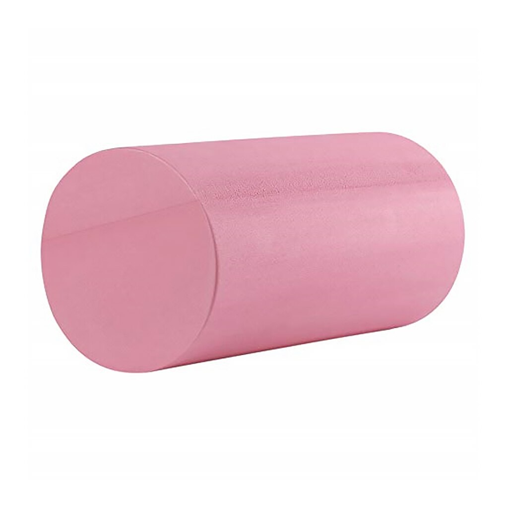 Yoga Pilates Roller Blok Home Gym Fitness Massage Relax Eva Foam Roller Kolom Yoga Tool, Blauw: Roze