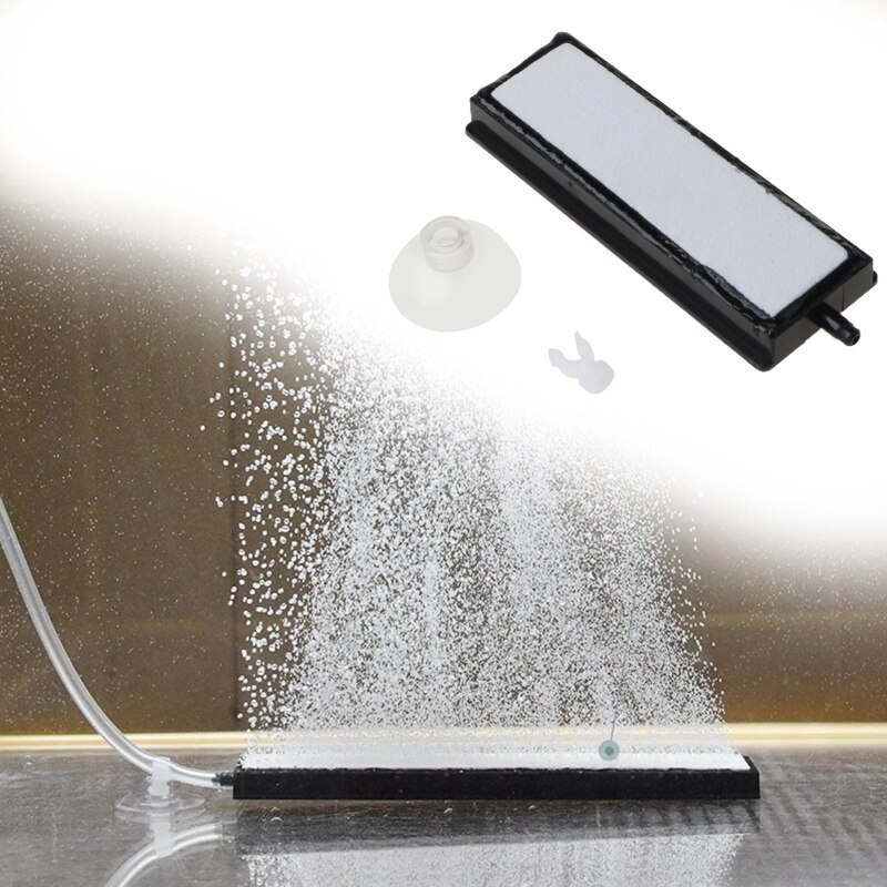 2 Stuks Aquarium Nano Beluchting Lucht Steen Bar Micro Bubble Diffuser Voor Aquarium Aquarium Beluchting Natuurlijke Veilige Vis