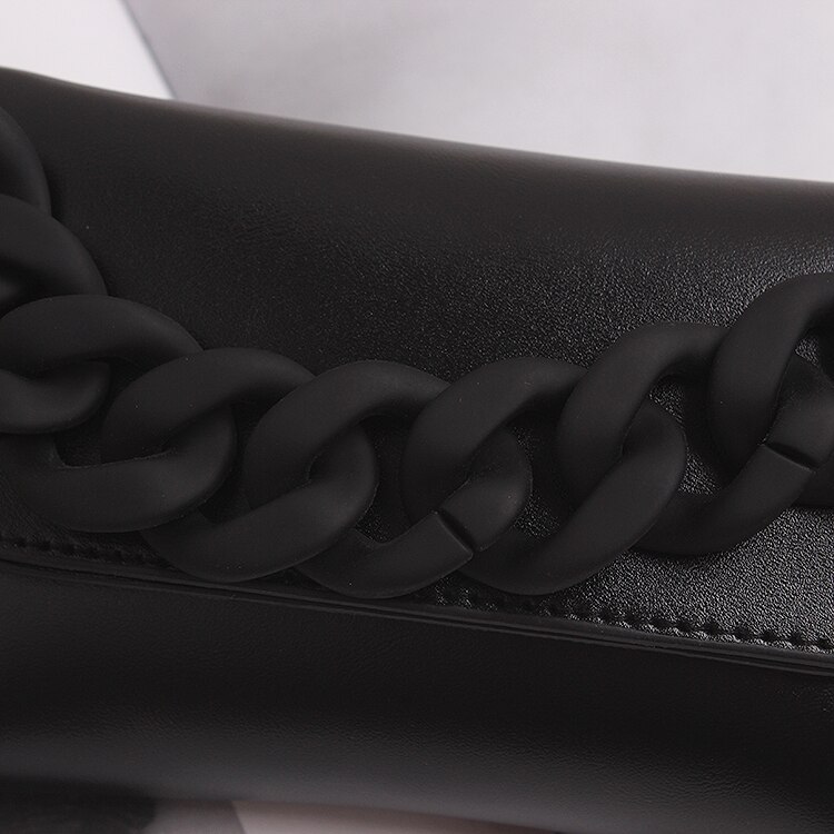 Taille Tasche Gürtel Taschen in Schwarz Farbe Ketten für Frauen