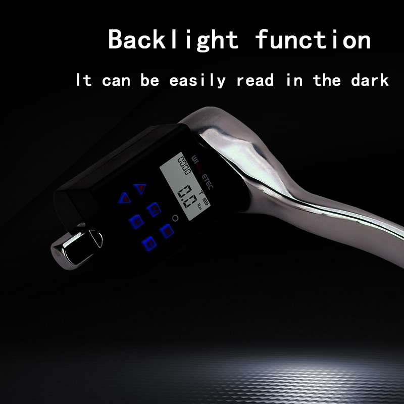 Electronic Digital Display Torque Adapter 0.3-340NM Torque Meter Connector Wrench Torque Measurement Auto Repair Tool