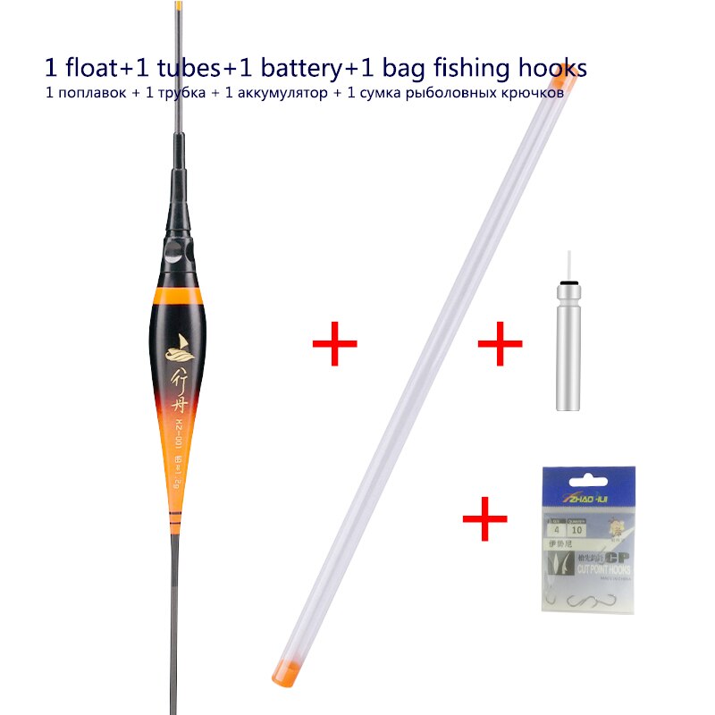 Composite Nano Fishing Floats Shallow Water Buoy Fresh Water Fishing Bobber Color Gradual Change Boya Fishing Tackle Accessories