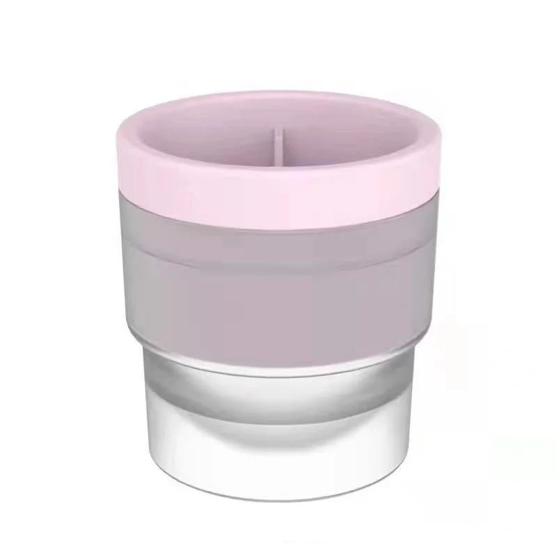 Machine à glaçons en Silicone, sphère de alimentaire, moule à glace empilable à fusion lente, boule de glace pour Cocktail, whisky, boisson, Bar à domicile: green