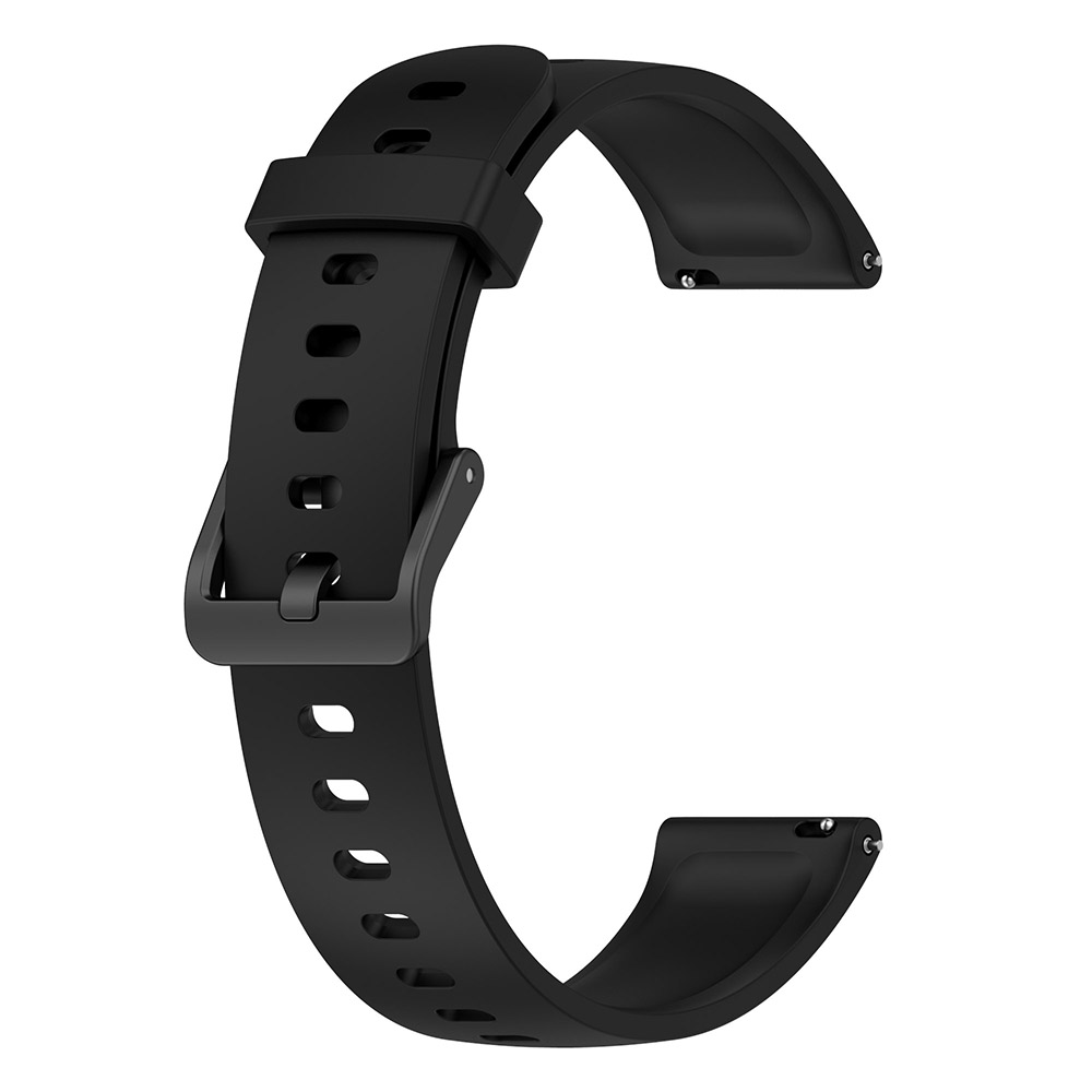 Siliconen Polsband Voor Realme Band 2 Armband Horlogeband: Black