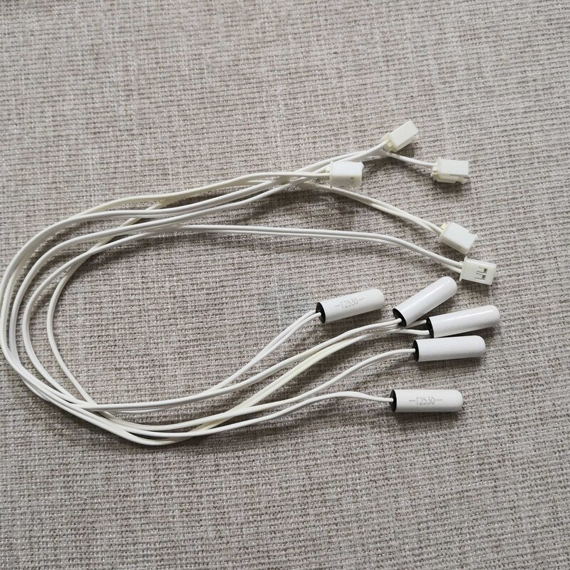 1pcs for Toshiba refrigerator defrosting safety sensor: white