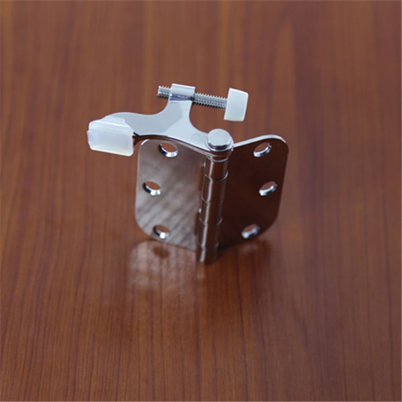 Heavy Duty Adjustable Hinge Pin Door Stopper Stops with Bumper Tip Hardware Home