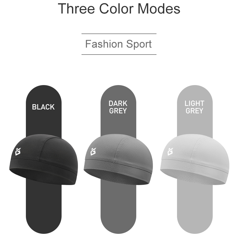 Breathable Sweat Wicking Cooling Skull Cap Cycling Running Sweat-absorbent Anti-UV Bicycle Head Helmet Liner Cap Sport Fishing