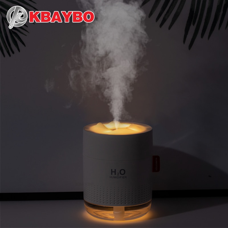 KBAYBO 500ML desktop air humidifier ultrasonic aromatherapy essential oil diffuser portable aromatic sprayer home office