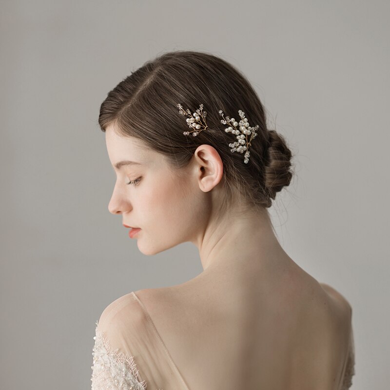 O386 Wykonany ręcznie piękny Koraliki ślubny szpilka koreańnarty szpilki robić włosów robić ślubnej fryzury dla kobiety ślubne akcesoria robić włosów ślubny treska