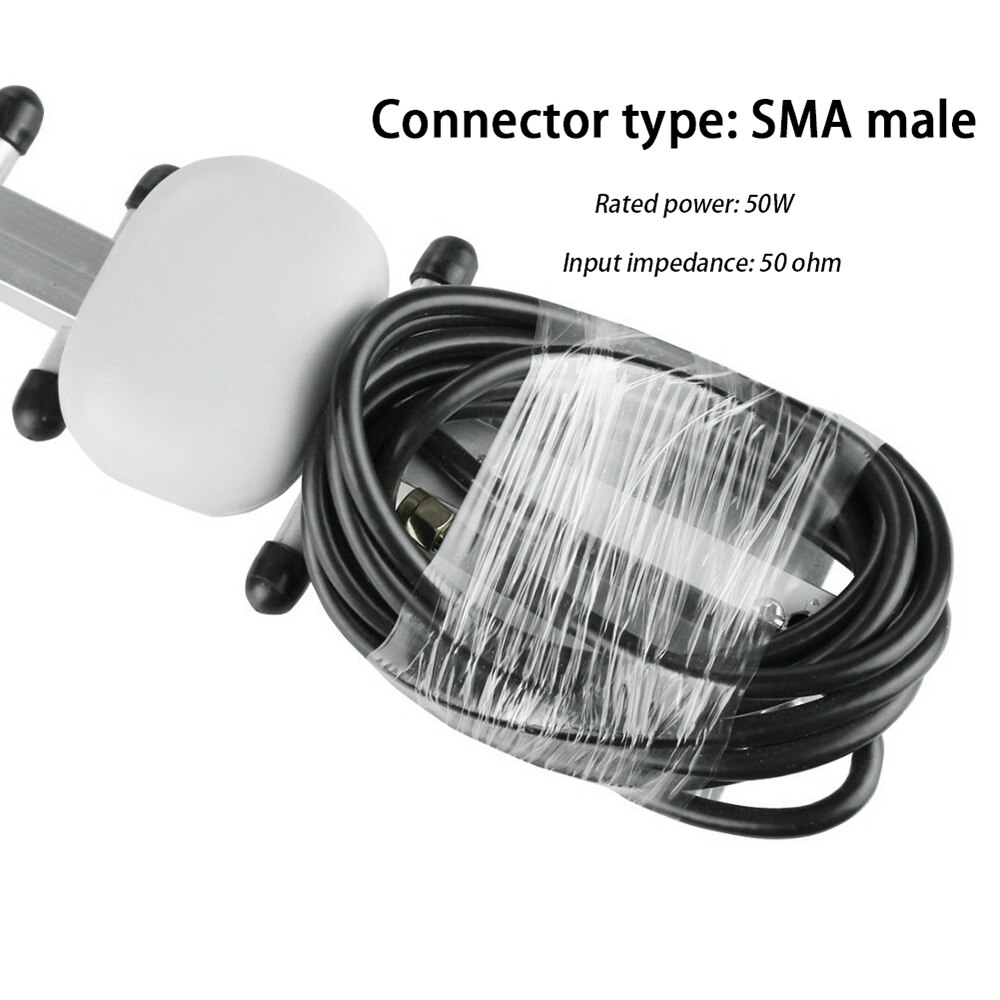4G Booster Amplifier LTE 4G 28dbi Antenna SMA Male WIFI Signal Outdoor Directional Booster Yagi Antenna Modem RG58 1.5m