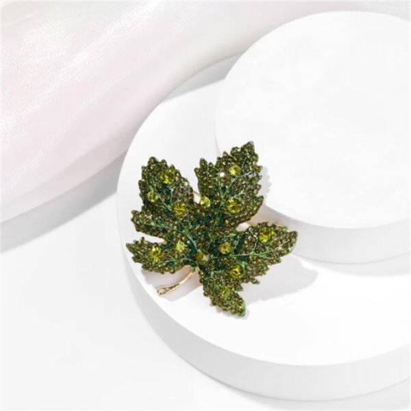 Pin Sieraden Cadeaus voor Vrouwen Dame Emaille Roos Bloem Broches voor Vrouwen Ginkgo Blad Broche Pin Imitatie Parel Broches Jurk Sieraden Accessorise Broches & Pins (Metaal Kleur: Blauw2