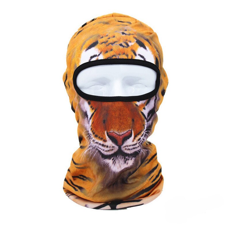 3D Dier Outdoor Ski Maskers Bike Cyling Mutsen Winter Wind Stopper Gezicht Hoeden FW123: E