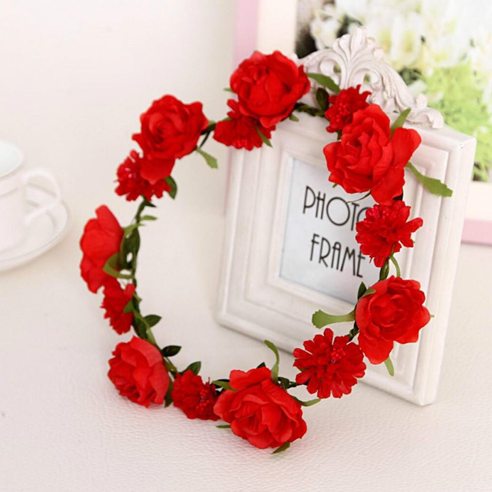 European and American bride wedding headdress travel garland 190308018: FY01