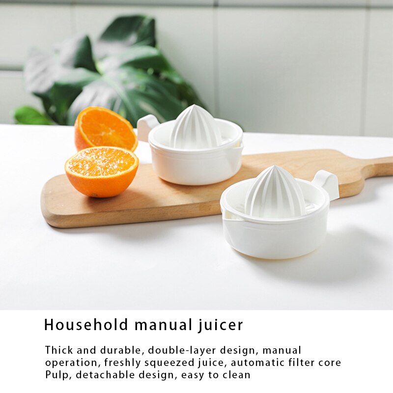 Manuell juicer för apelsin citron fruktpress 100%  original juice barn drickbar juicer maskin