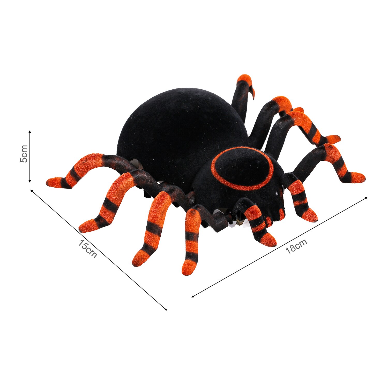 Wall Climbing Spider Remote Control Toys Infrared RC Tarantula Kid Toy Simulation Furry Electronic Spider Toy For Kids Boys