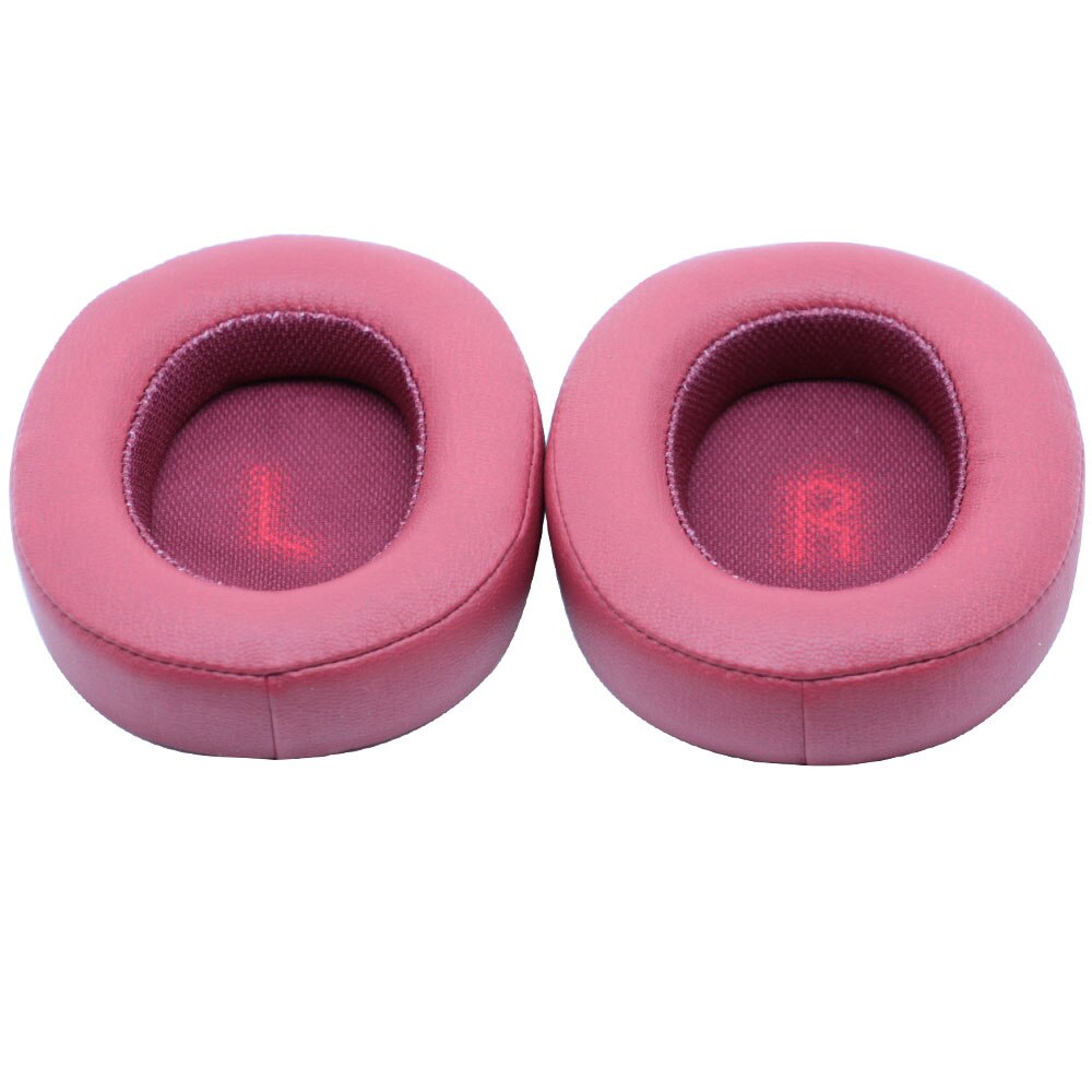 POYATU E55bt Cuffia Cuffie per JBL E55BT E 55 BT Senza Fili Cuffie Auricolari di Ricambio Cuscini di Copertura Cuscino Parti di Riparazione: Red L R