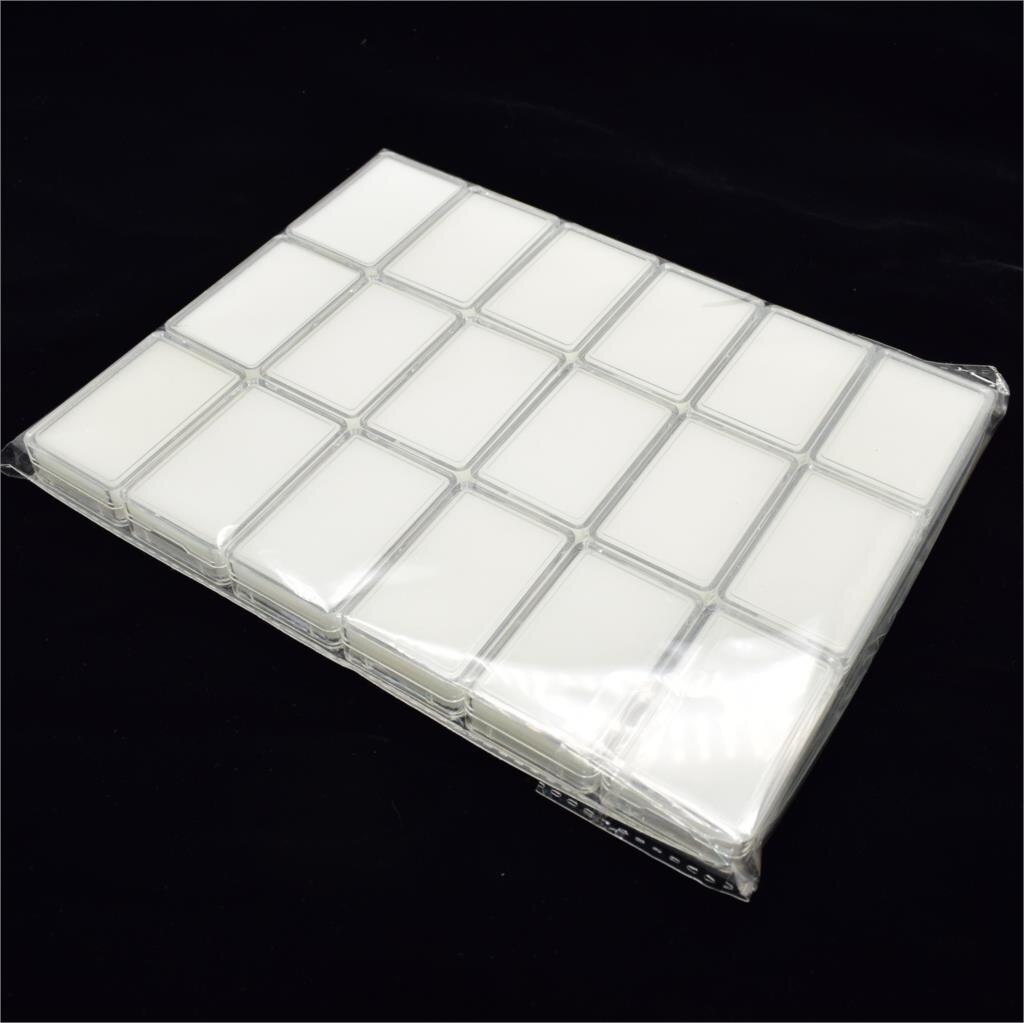 Wholesle 18 Stks/partij 5.7X3.7Cm Losse Diamant Display Box Plastic Edelsteen Opbergdoos Gem Verpakking Voor Gems display Lade Case