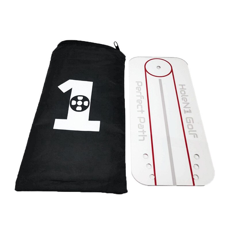 Golf Swing Straight Practice Golf Putting Mirror Eye Line Alignment Training Aid Swing Trainer Golf Training Aids Accessories: Default Title