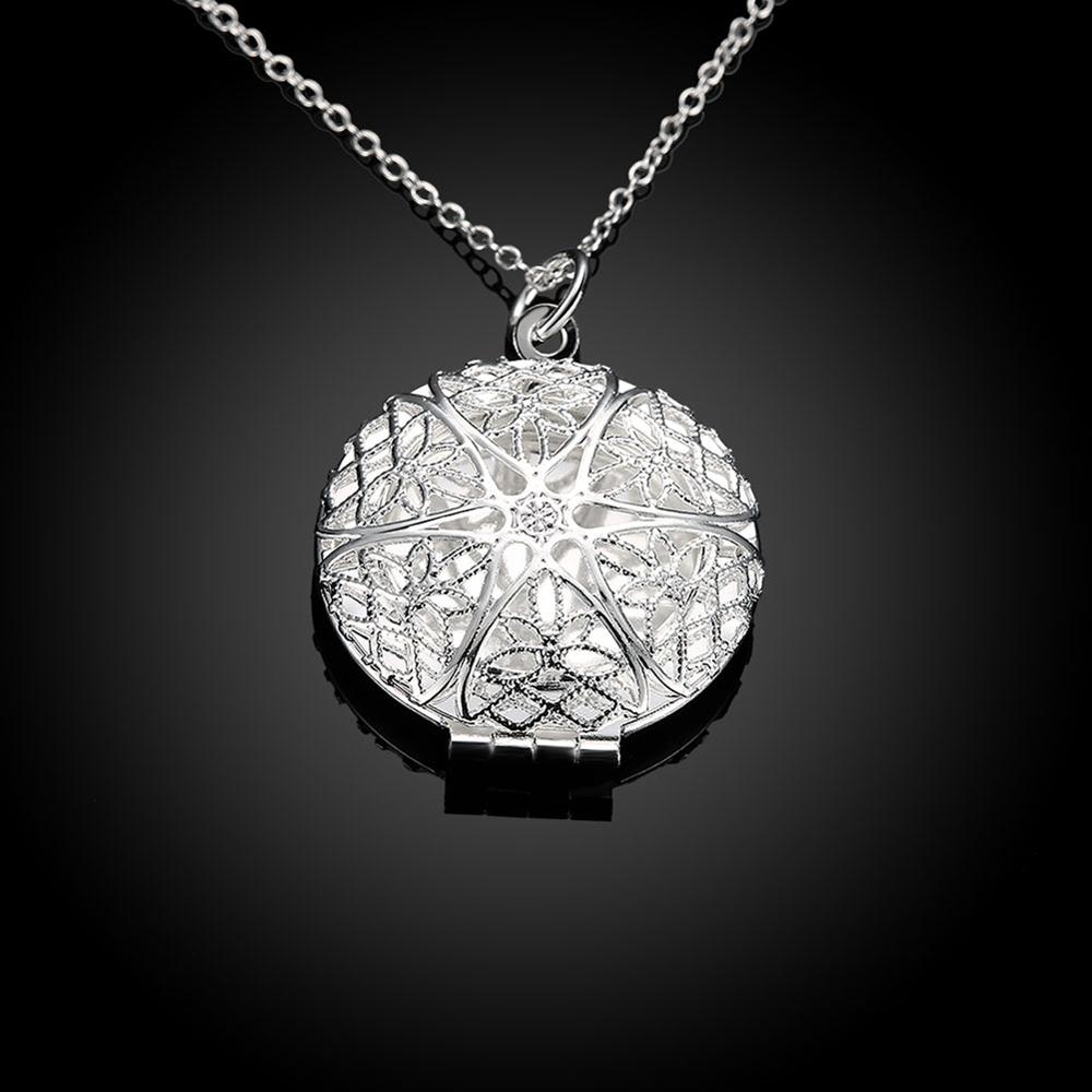 Neue 925 Sterling Silber Halskette Blatt Anhänger Halskette Für Frau Charme Schmuck