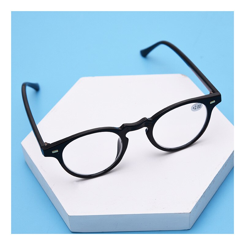 Leopard sorte retro læsebriller mænd kvinder runde briller til læse kvinde presbyopic gafas lunettes de lecture 1.0 1.5 2.0
