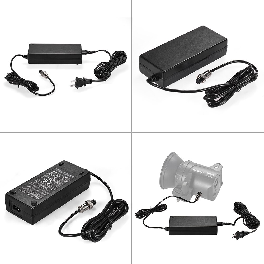YONGNUO 19V 5A Standard Switching AC Adapter Power Adapter Charger for Yongnuo LED Video Light YN760/ YN1200 YN900II