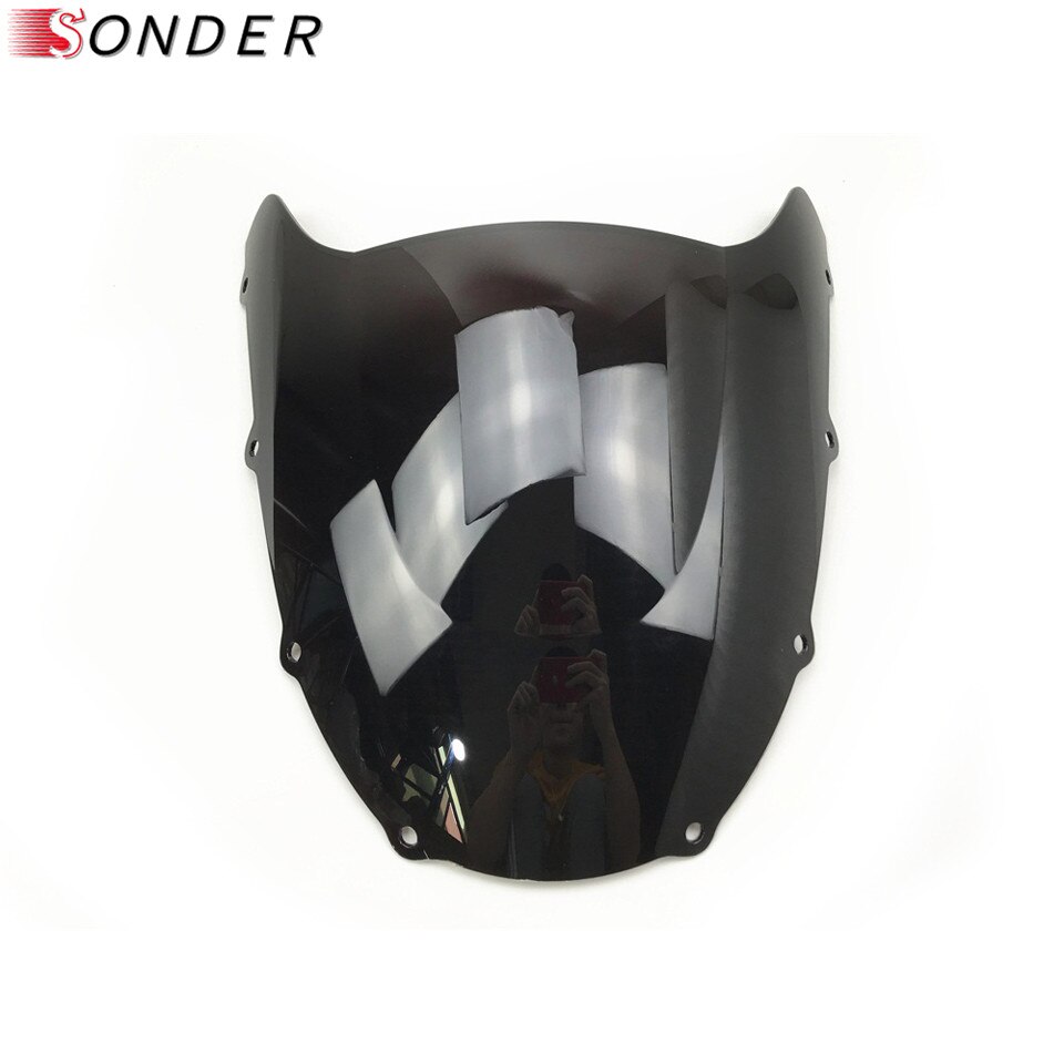 Motocykle szyby podwójne bańka części dla Kawasaki NINJA ZX9R ZX-9R ZX 9R 1998 1999 akcesoria 98 99