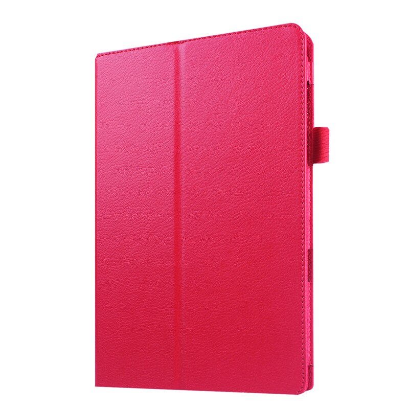 Pu Leather Case Voor Samsung Galaxy Tab Een A6 7.0 "T280 T285 SM-T280 SM-T285 Covers Case Tablet Business Flip stand Shell Funda: rose red