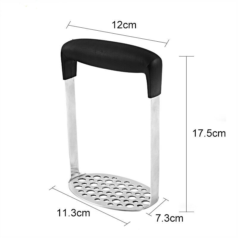 Potato Masher Stainless Steel Smooth Mashed Potatoes Sweet Potato Making Tools Fruit Vegetable Home Kitchen Gadgets
