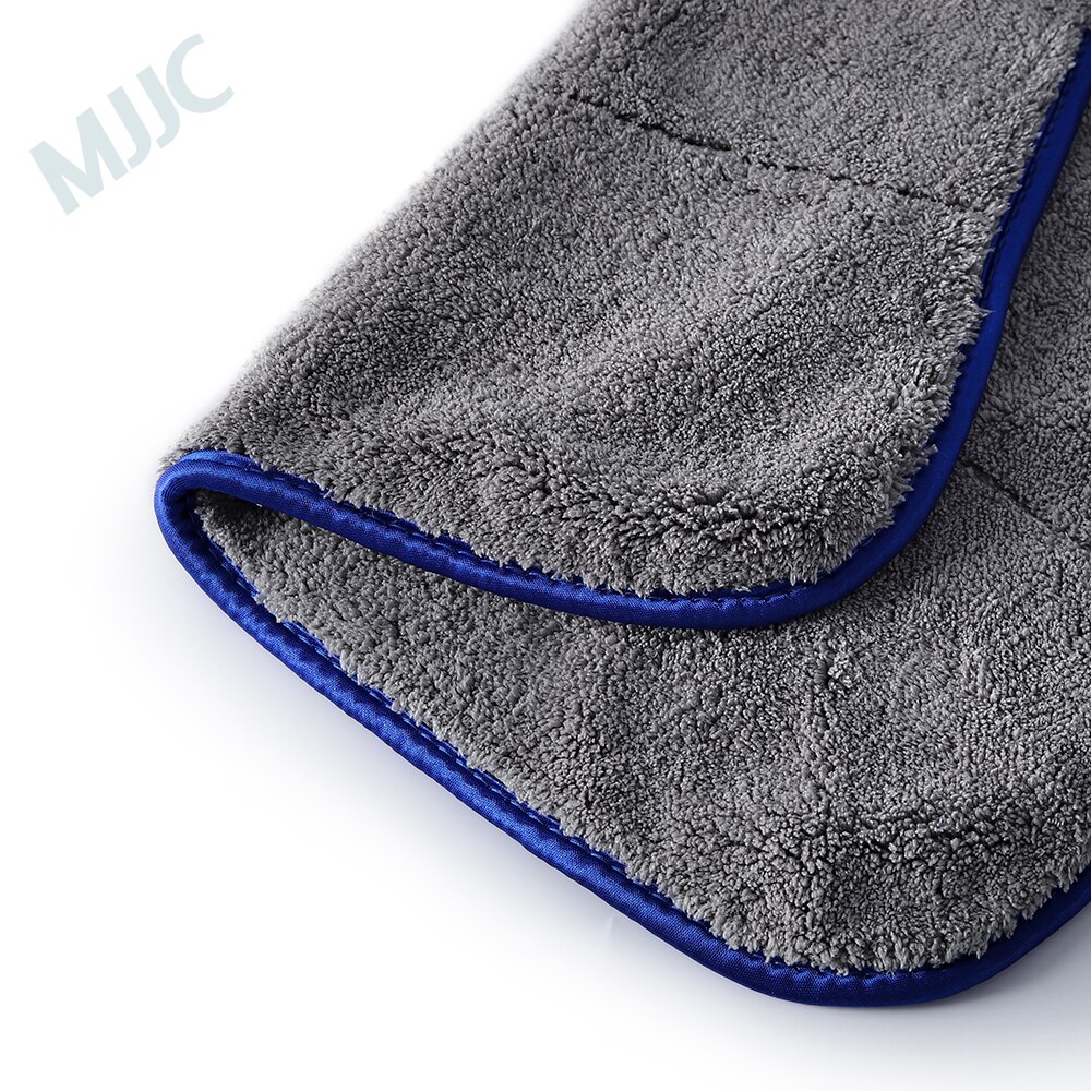 MJJC 42X48CM 1000GSM Ultra Absorbancy Car Wash Cloth Pad Super Deep Pile Premium Microfiber Drying Towel Car Waxing Polishing