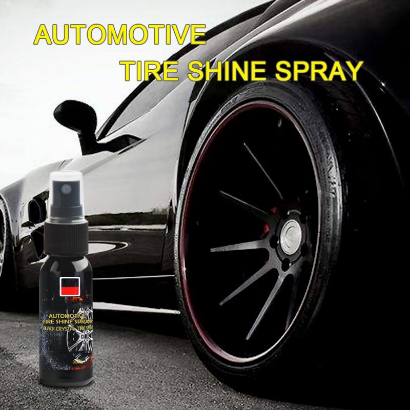 Accesorios de coche 30LM de rueda de Auto limpiador de neumático agente neumático polaco limpiador limpieza del coche decoración de coche esponja para encerar