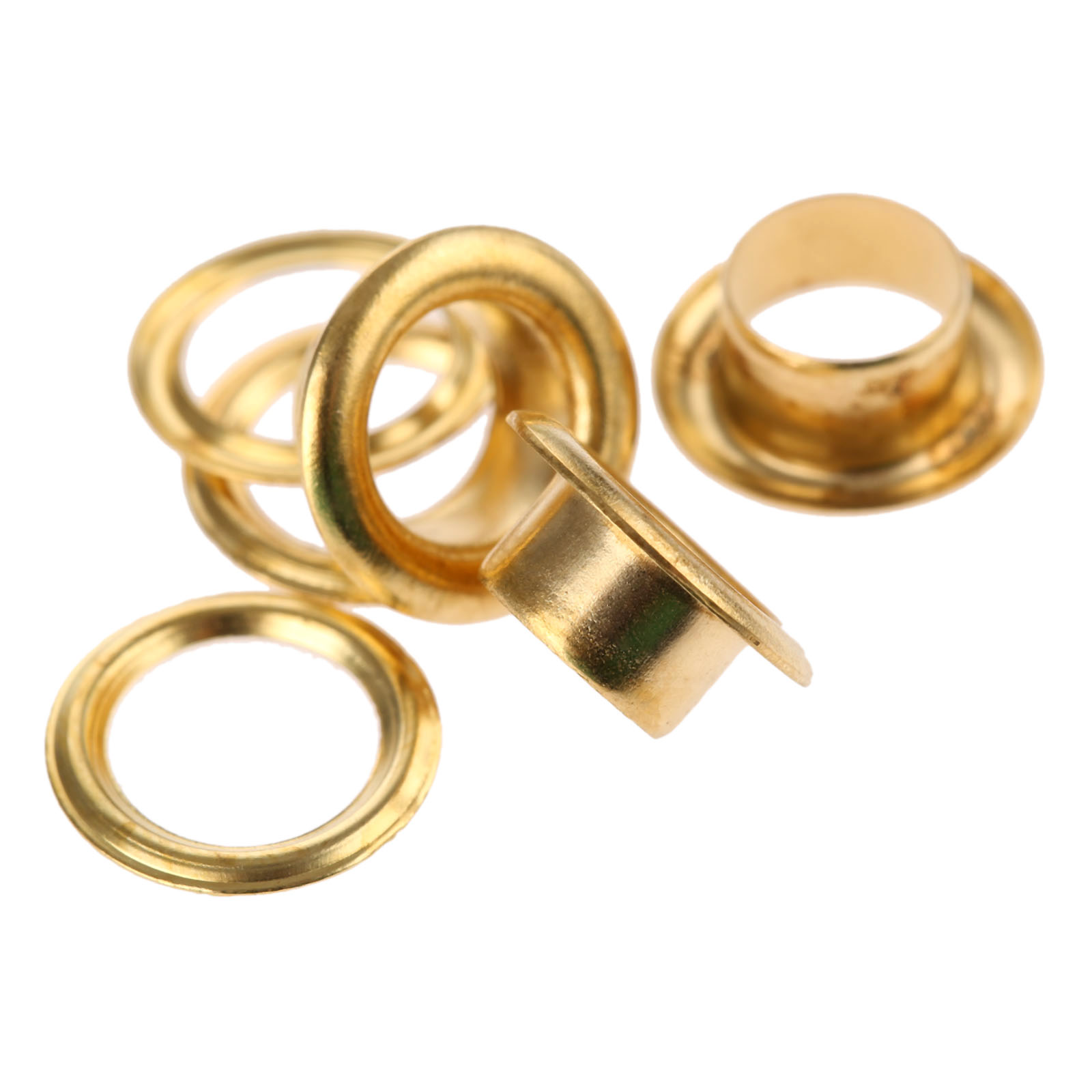 100pcs 5mm/6mm/8mm Eyelets Metal eyelets Buttons Hollow Rivets Sewing patches Bags and Shoes Clothes accessories