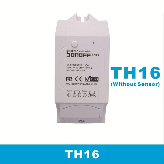 sonoff Smart home TH16 Switch test Temperature Humidity Sensor Intelligent automation module: TH16