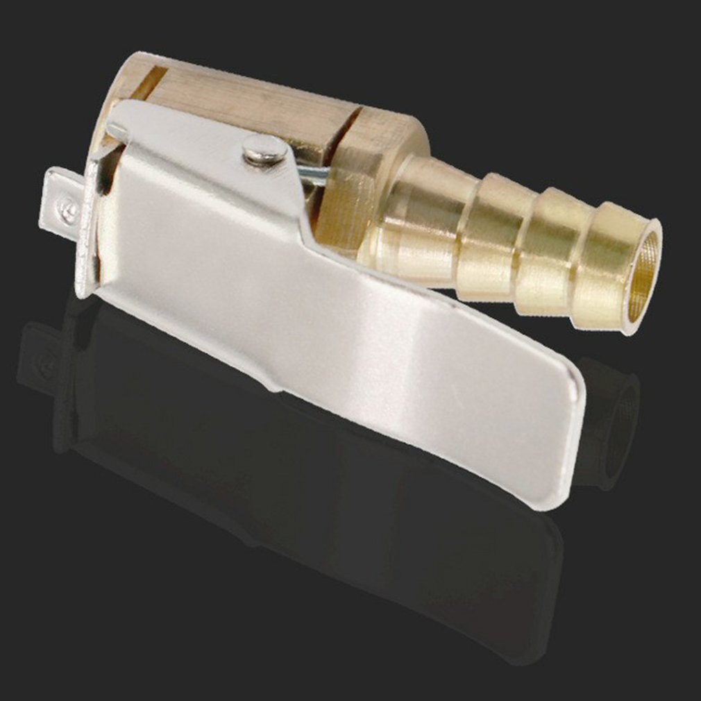 Car Tire Inflation Nozzle Universal Auto Air Pump Lining Clip 6mm/8mm Truck Tire Inflator Valve Clamp Tire Repair Tools