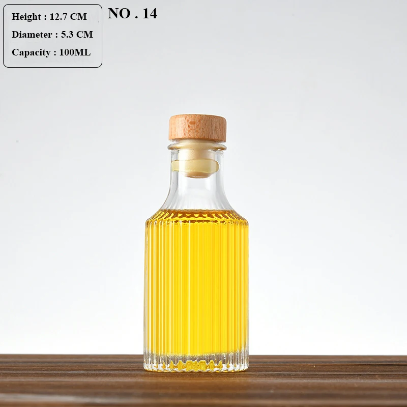 Carino di piccole dimensioni tutto'aperto senza piombo bottiglia di vetro di vino barware Whisky decantatore liquore decantatore: colorato