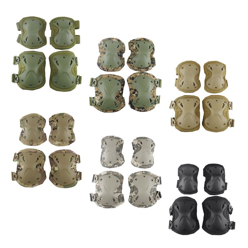 Adjustable Knee Pads & Elbow Pads Air Cushion Outdoor Roller Skating Protective Kit