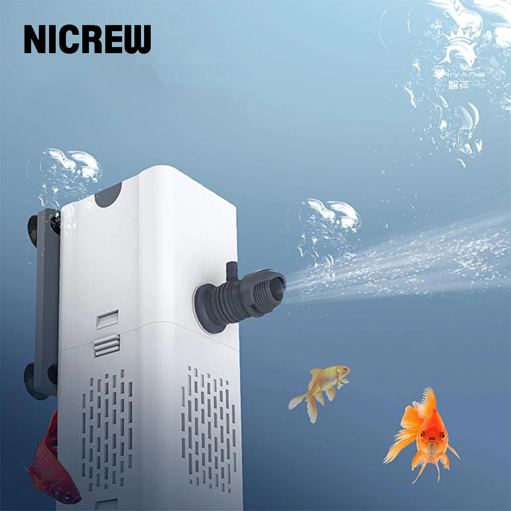 NICREW – pompe filtre d'aquarium 4 en 1, Subme – Grandado