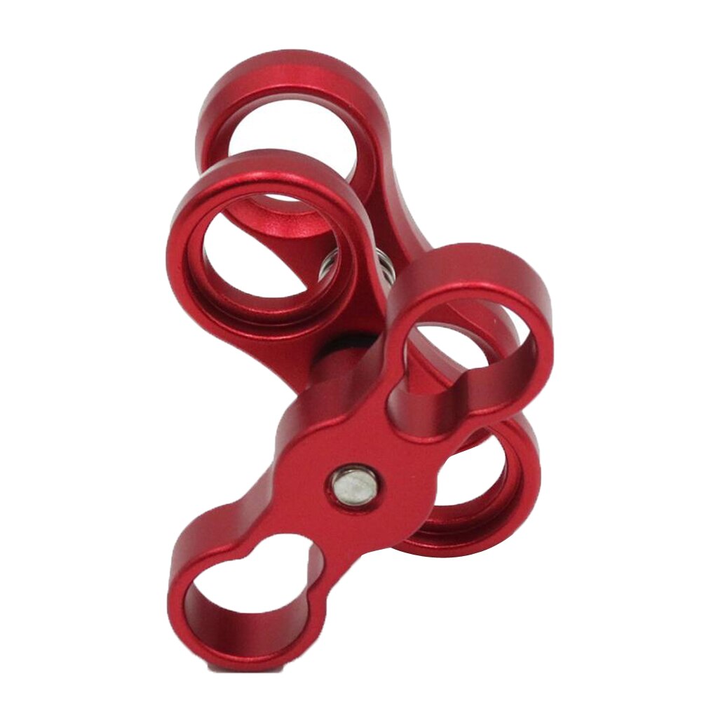 Nitescuba 2 X 1 Inch Standard Ball Clamp Mount, Long Ball Clamp Mount