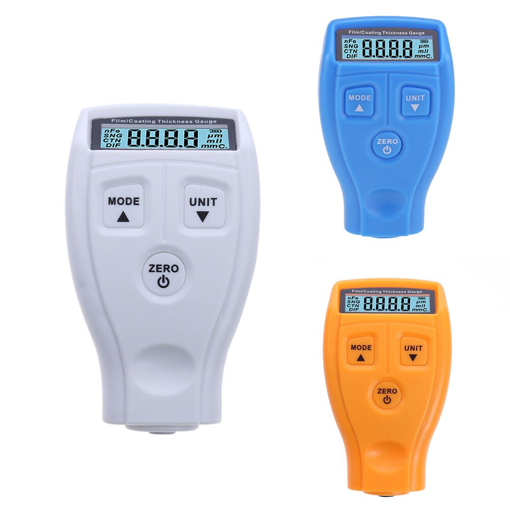 GM200 Film Paint Coating Thickness Gauges Measure Non-magnetic Car Paint Thickness Measurement Instruments Meter Tester