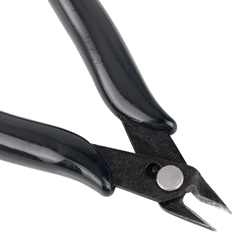 JCD Soldering holder Electrical Wire Cutters Cutting Side Snips Flush Pliers Anti-slip rubber handle welding tools