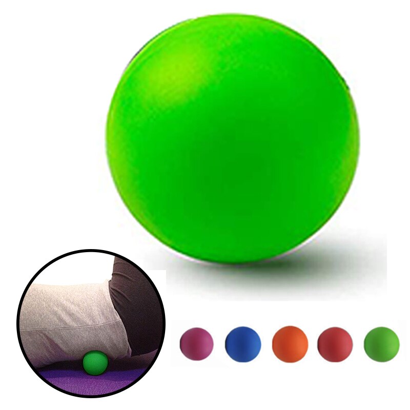 Massage Lacrosse Ballen Voor Myofasciale Release, Triggerpoint Therapie, Spier Knopen, En Yoga Therapie. Set Van 2 Firm Ballen